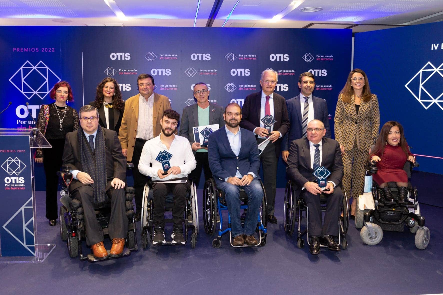 Otis Hace Entrega De Sus Iv Premios Por Un Mundo Sin Barreras Para