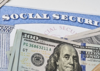 In August we could get up to three different checks from the Social Security