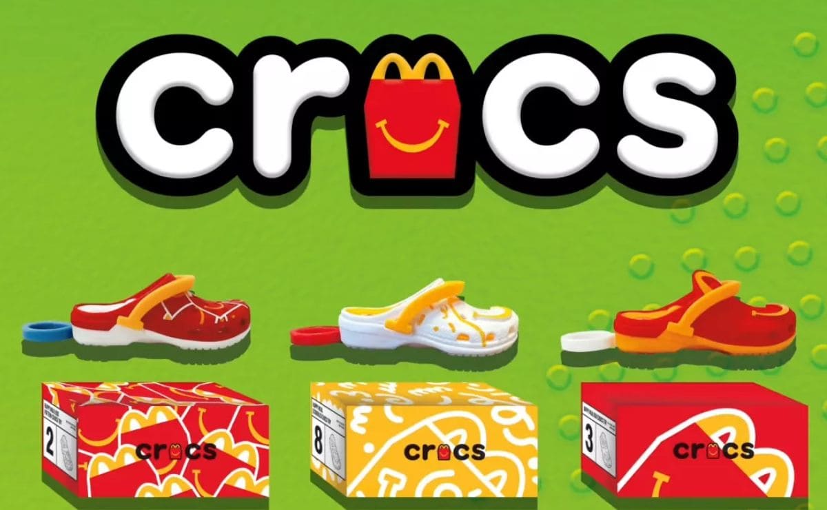 This is part of the new Mcdonald's collection of Crocs