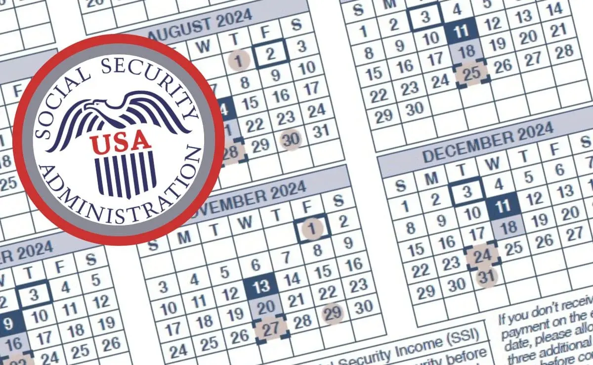 Following the calendar will make Disability beneficiaries know when they will get the Social Security check