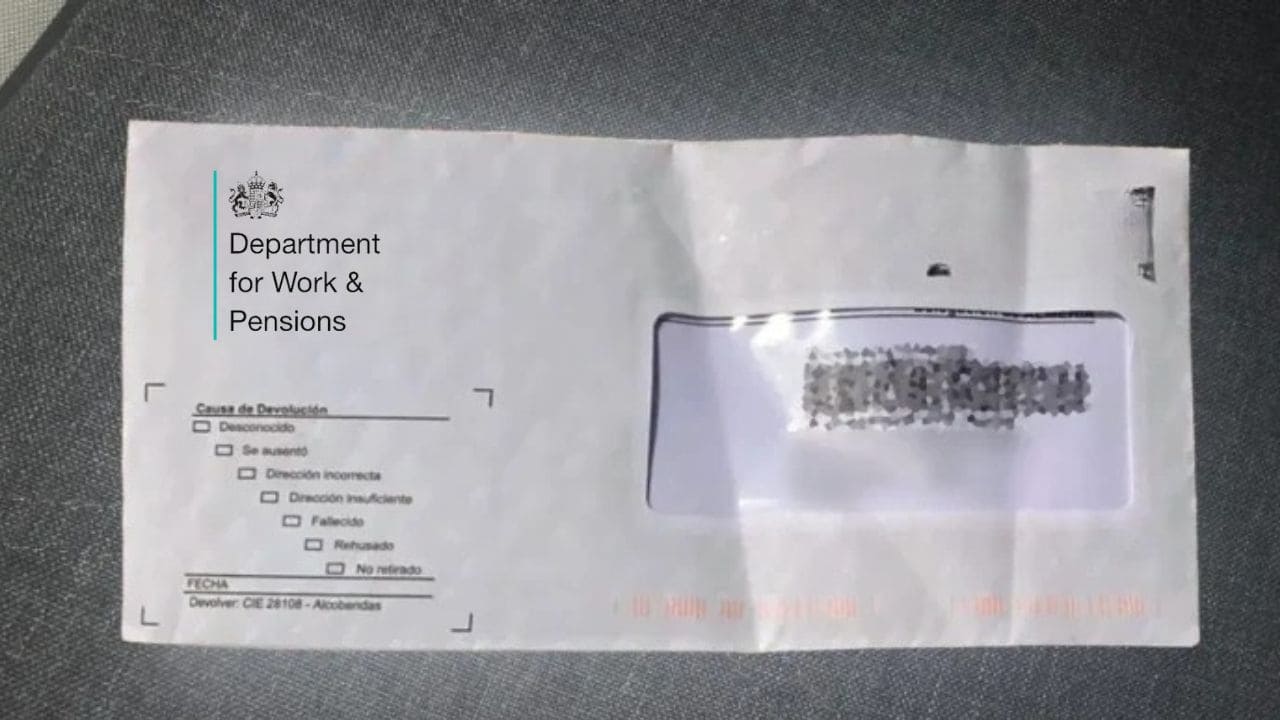 DWP confirms sending letters to state pensioners born before 1958