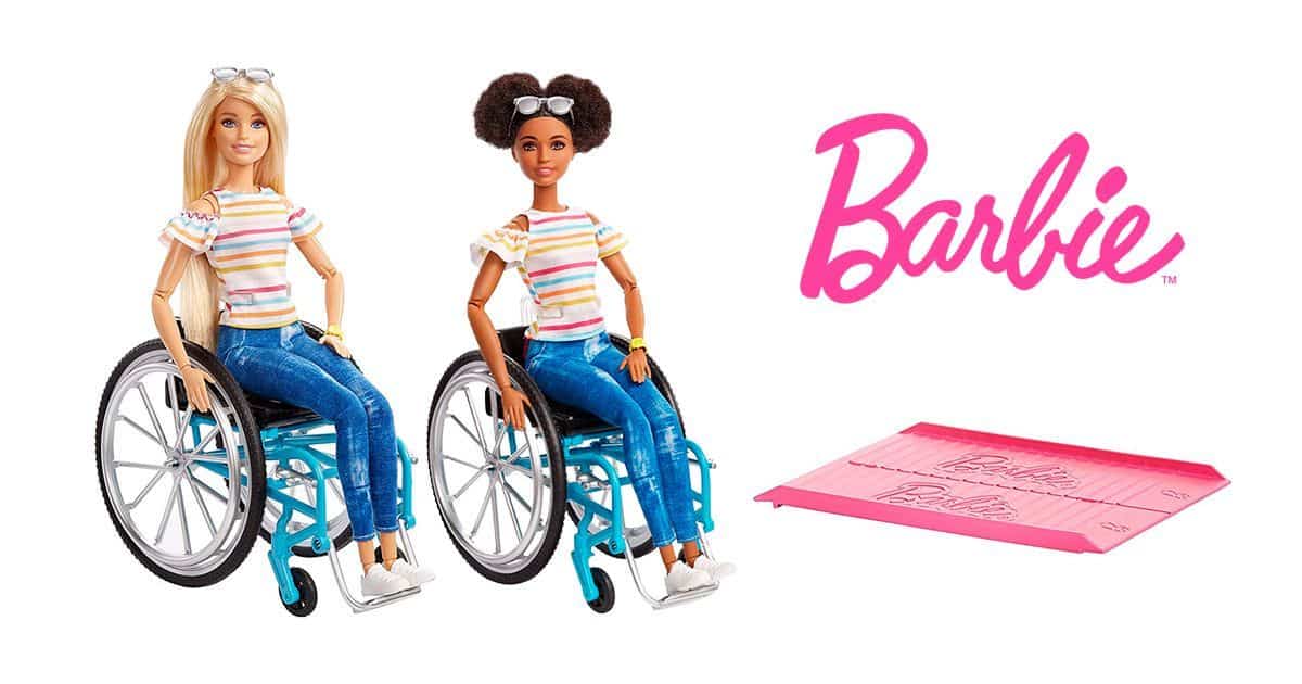 Barbie en silla de ruedas