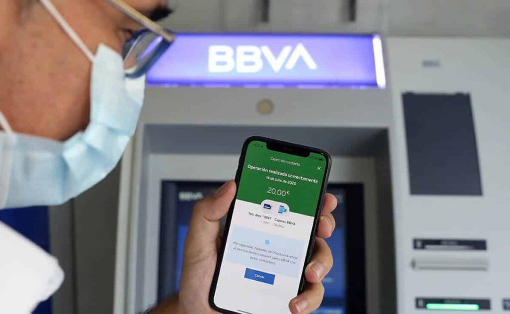 Cajero BBVA cuenta corriente