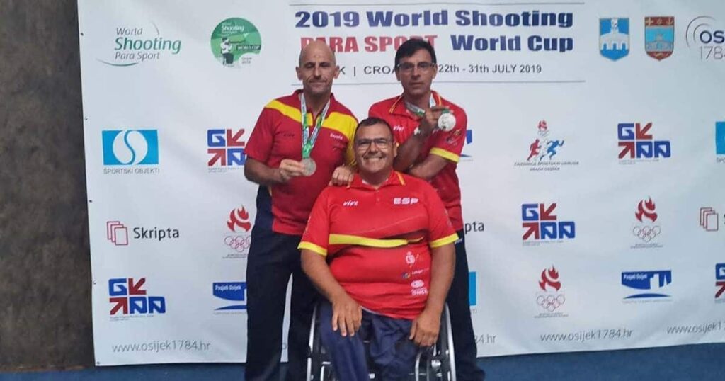 Doble medalla de plata para España en la Copa del Mundo de Shooting Para Sport World