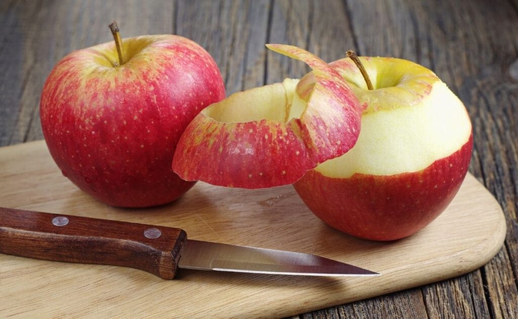 Beneficios de la cáscara de manzana