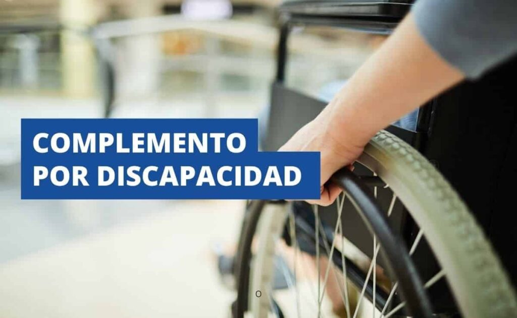 Complemento pensión discapacidad