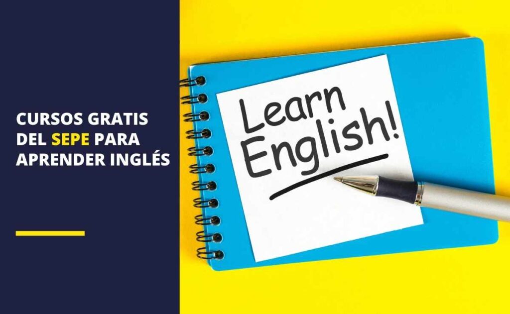 Cursos gratis de inglés del SEPE