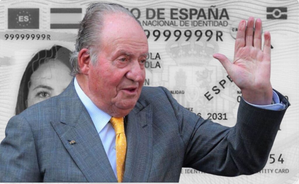 DNI Rey Juan Carlos I