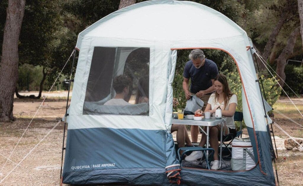 Carpa plegable Quechua./ Foto Decathlon