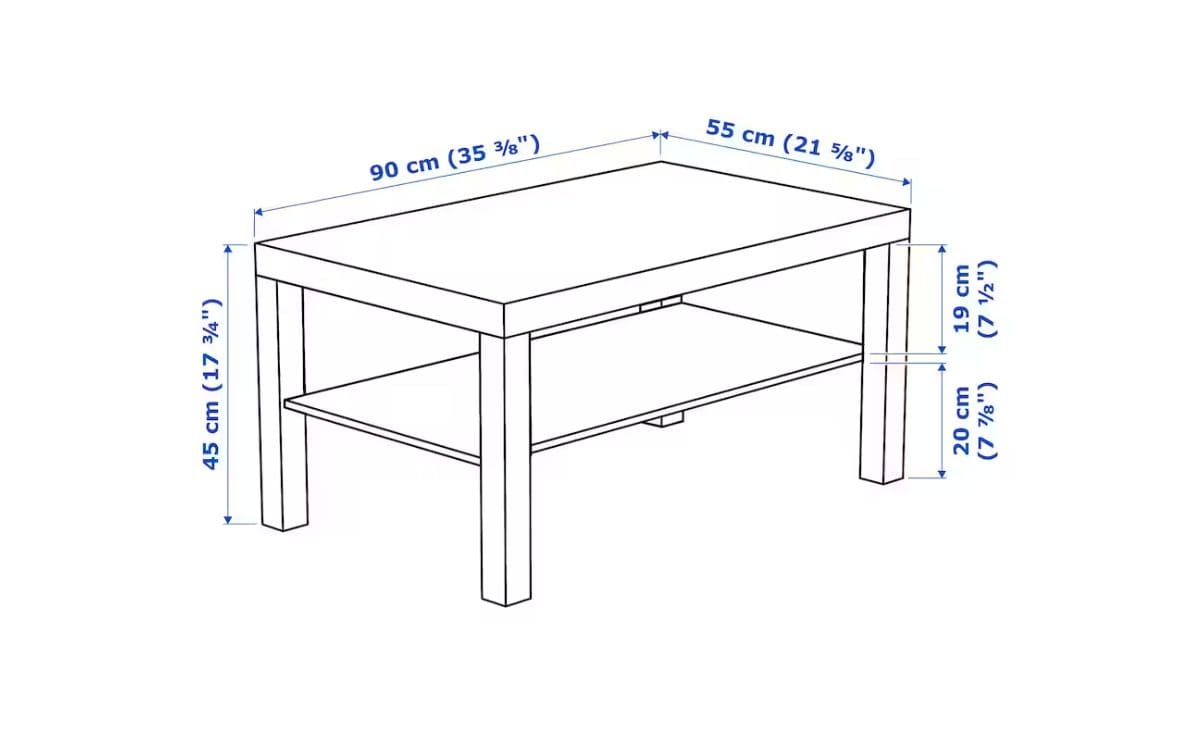 Mesa de salón de Ikea