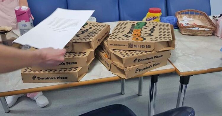 El gran gesto de Domino´s Pizza con los sanitarios de urgencias de Vitoria