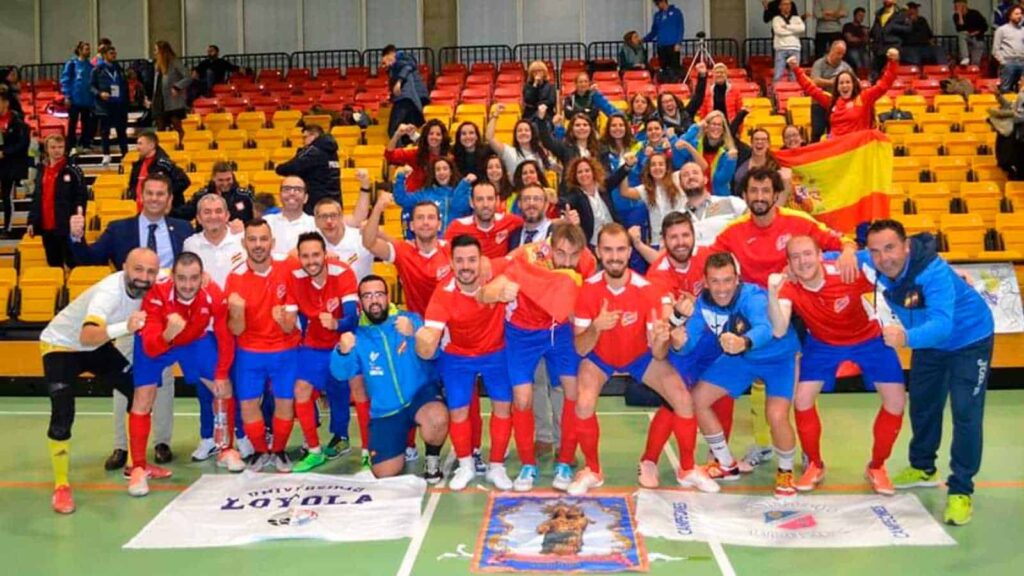 España campeona del mundo de futbol sala para sordos