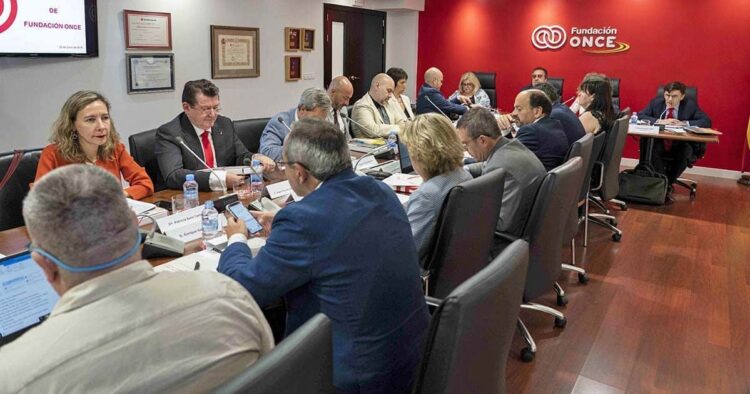 Reunión ordinaria del Patronato de Fundación ONCE, celebrada el pasado viernes 28 de junio