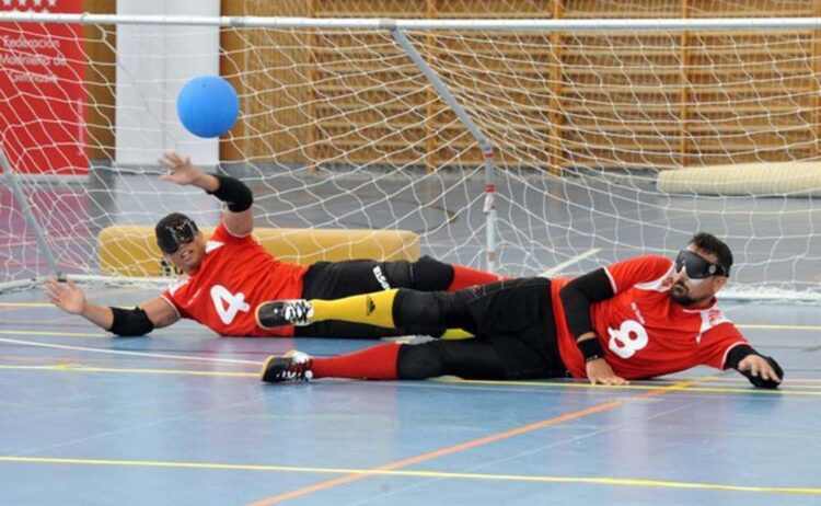 Jugadores de goalball