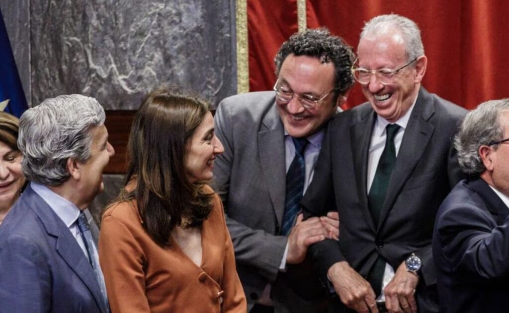 El teniente fiscal del Tribunal Superior de Justicia Gonzalo López Ebri en el acto de premios del Foro Justicia y Discapacidad