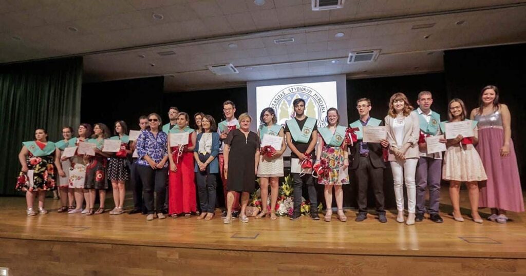 Graduación Jóvenes con discapacidad intelectual técnicas de empleo Universidad de Murcia