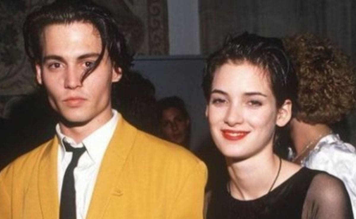 Johnny Depp y Winona Ryder pasaron muchos años juntos como pareja