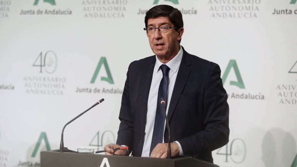 Juan Marín, vicepresidente de la Junta de Andalucía