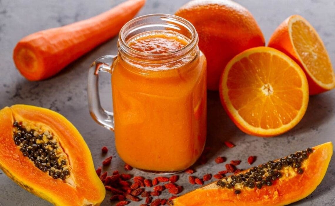 Tomar Este Jugo De Papaya Ayuda A Tener Un Vientre Más Ligero En Navidad