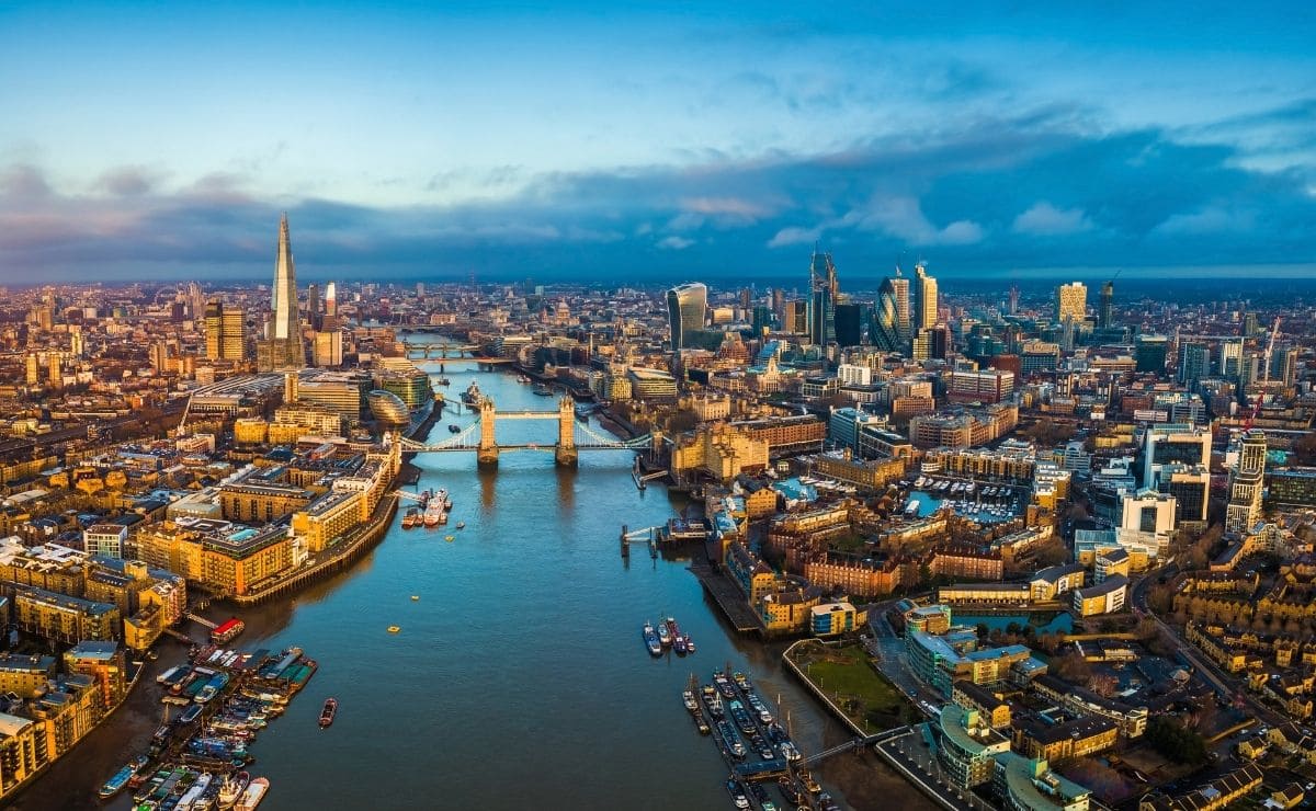 Vistas de la ciudad de Londres