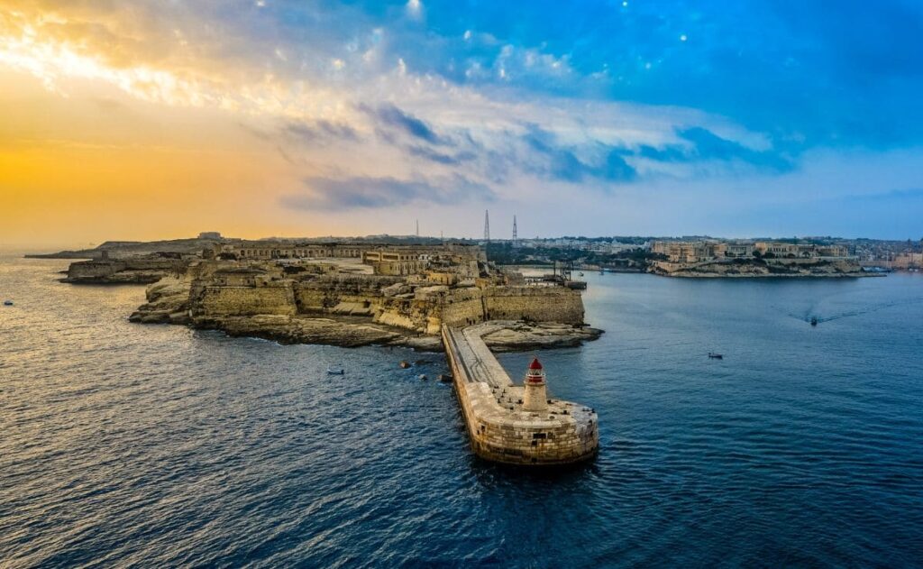 Vistas de Malta desde arriba