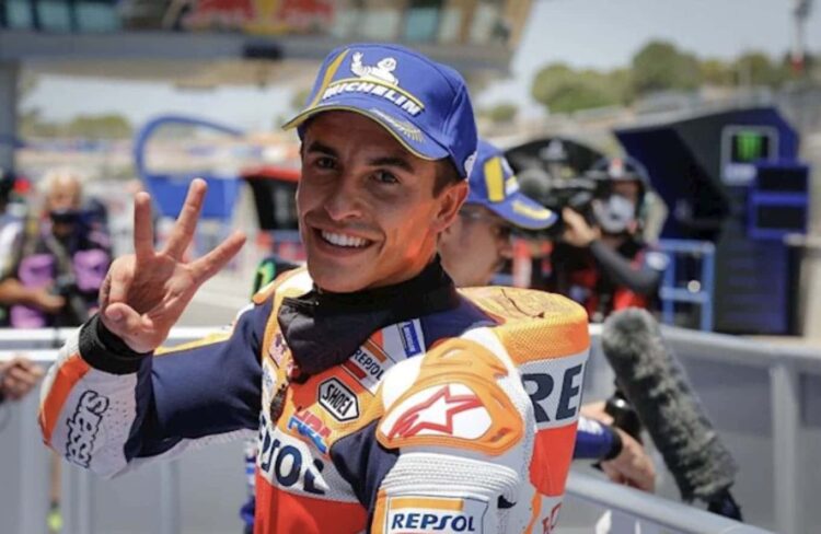 Marc Márquez en el Circuito de Jerez