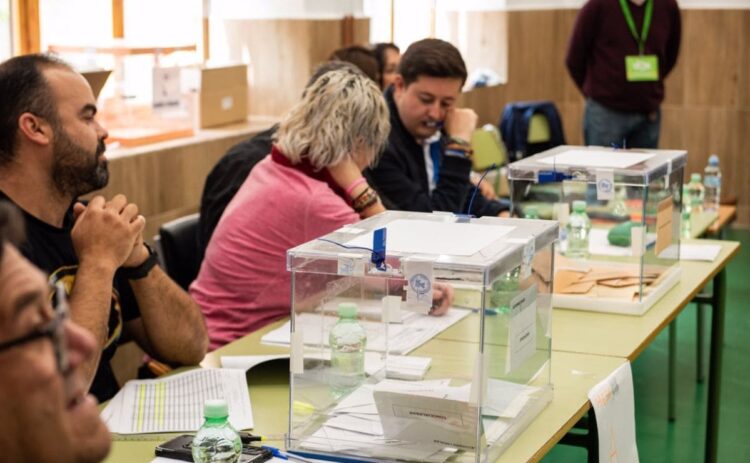 Mesa electoral incapacidad permanente