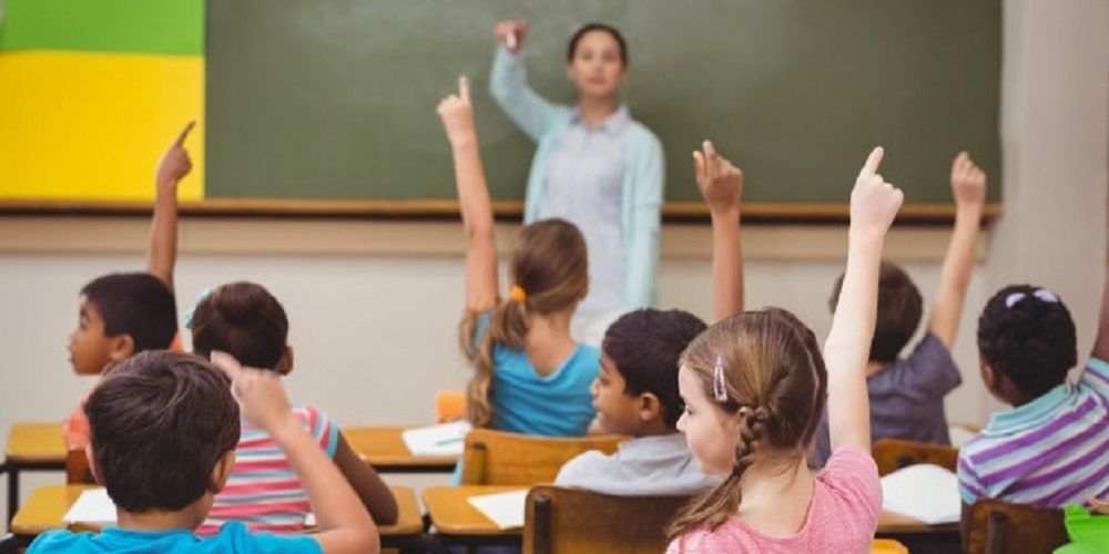 Niños en el colegio