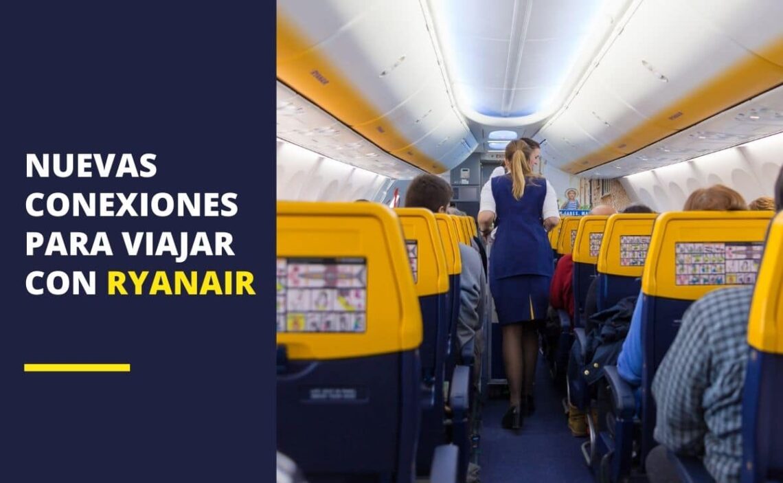 Ryanair anuncia tres nuevos vuelos para este verano