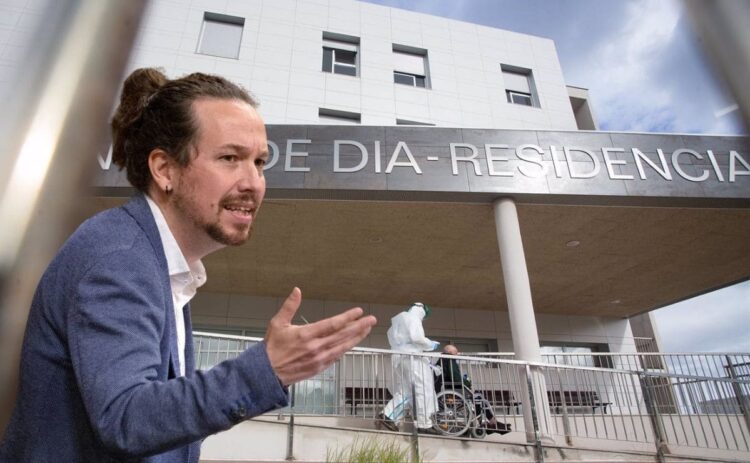 Pablo Iglesias residencia Covid-19 dependencia