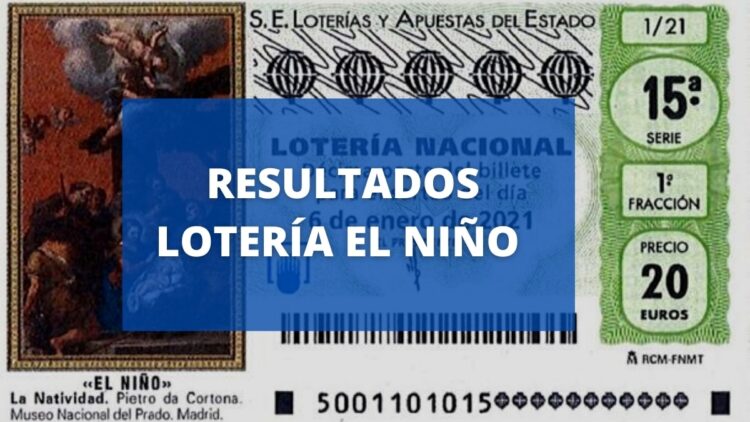 RESULTADOS LOTERÍA EL NIÑO