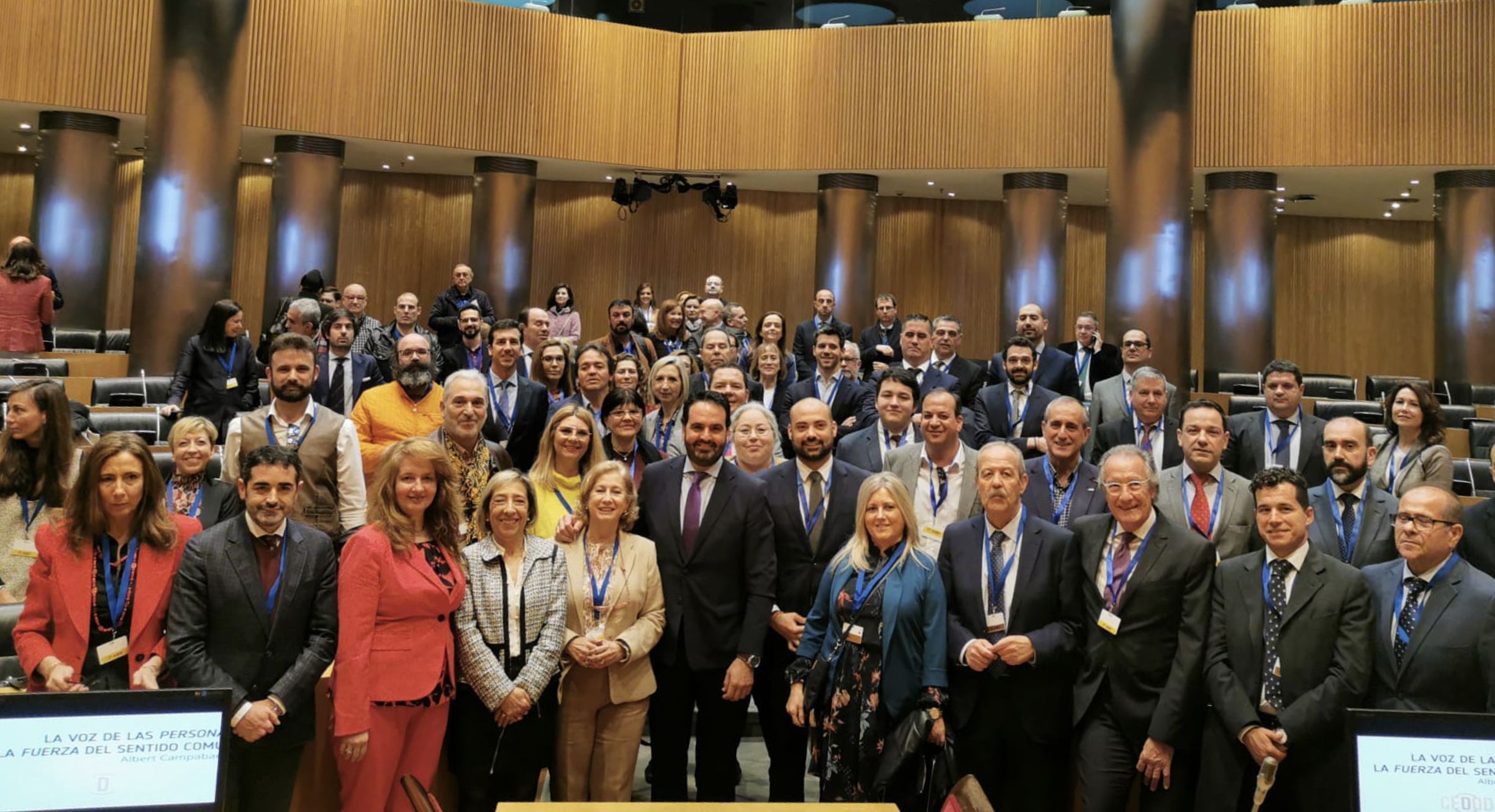 Representantes del CEDDD en el Congreso