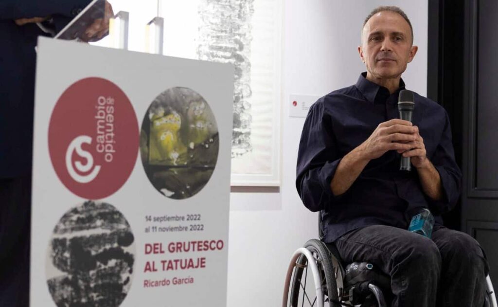 Fundación ONCE acoge ‘Del grutesco al tatuaje’, una muestra de Ricardo García sobre la evolución de la imagen moderna