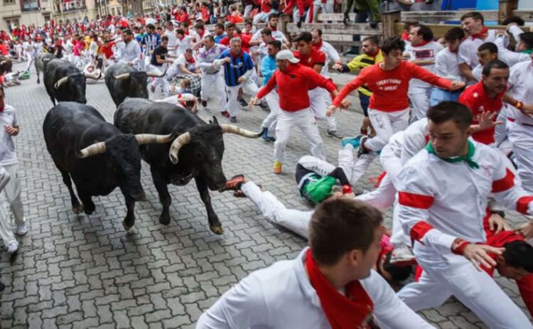 Acceso a personas con discapacidad en San Fermín 2022