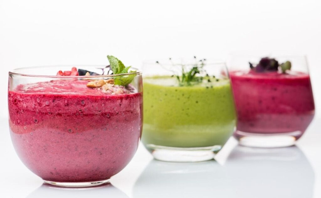 Smoothies vegetarianos