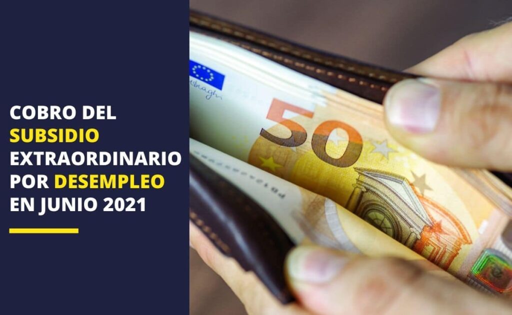 Subsidio desempleo junio