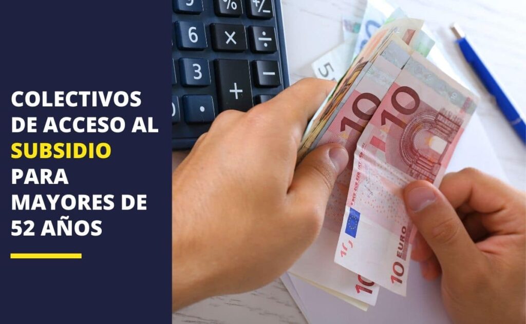 subsidio para mayores de 52 años