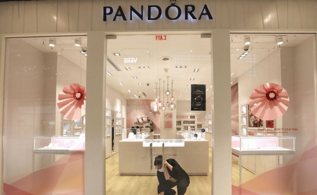 Una tienda de Pandora