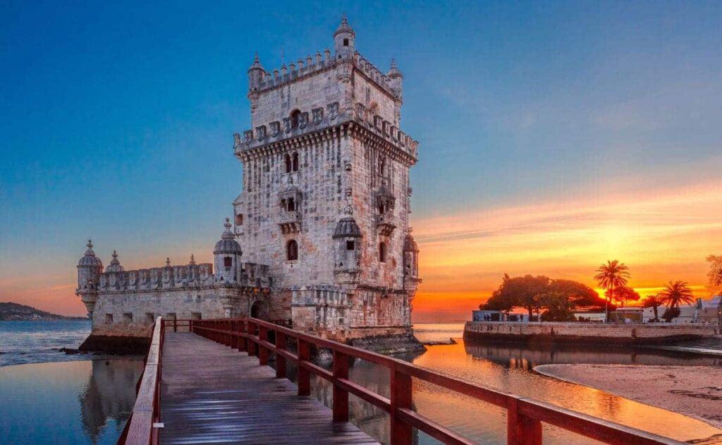 Torre de Belém, uno de los lugares más conocidos de Lisboa