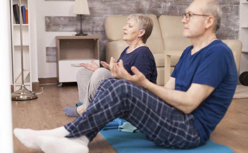 Yoga para personas mayores