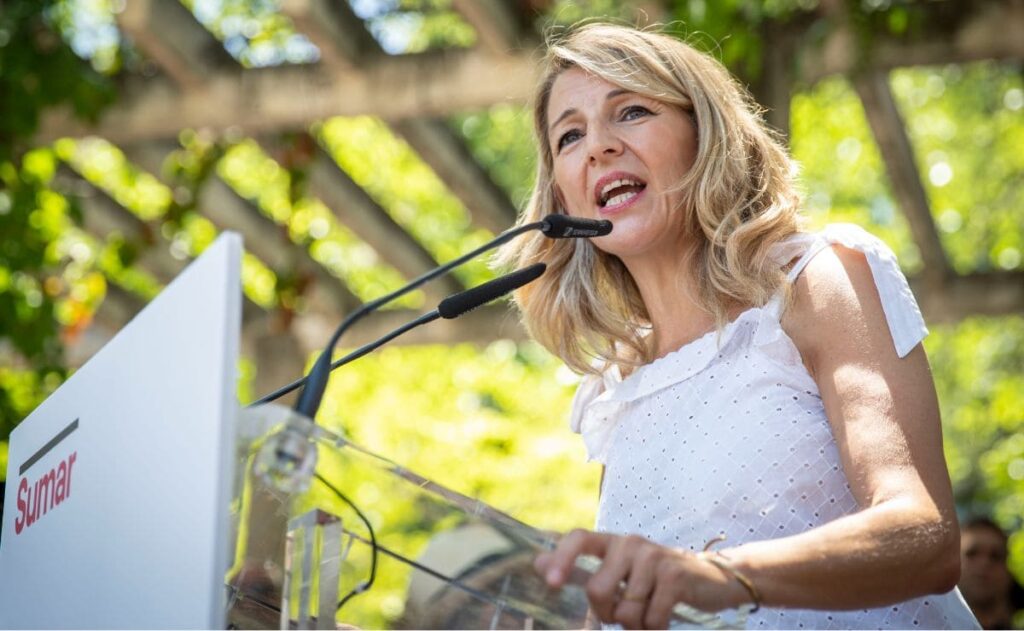 Yolanda Díaz ayuda económica jóvenes