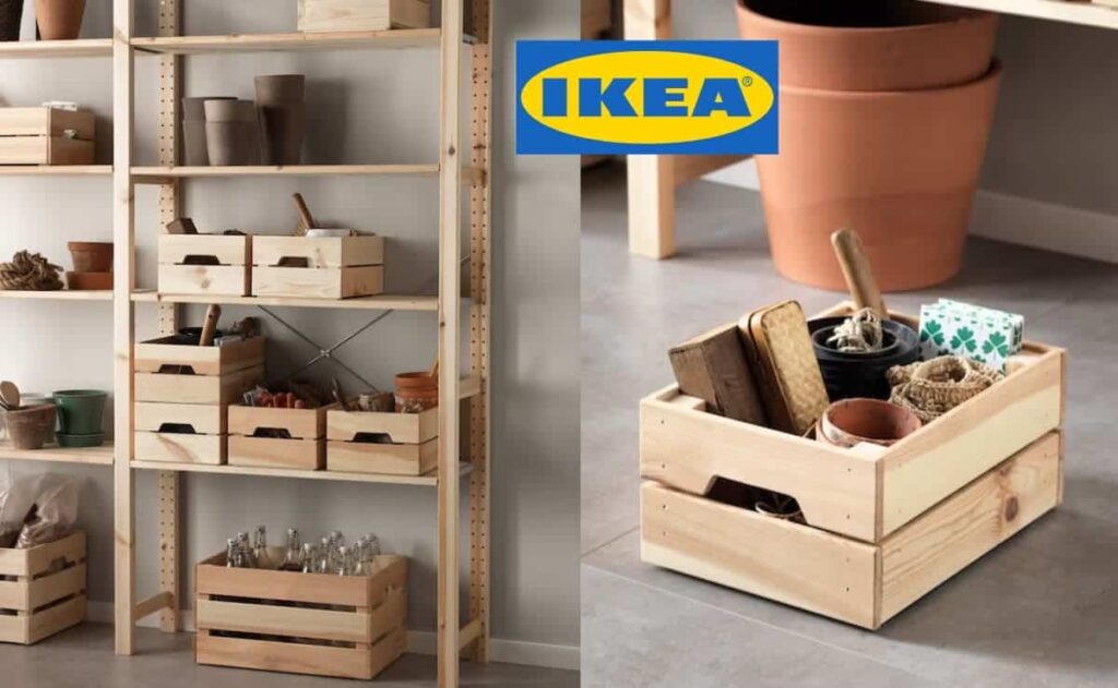 La caja organizadora de IKEA