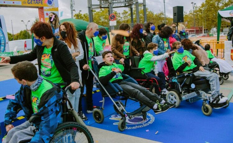 Carrera de la Discapacidad de Getafe, organizada por la Asociación Dedines