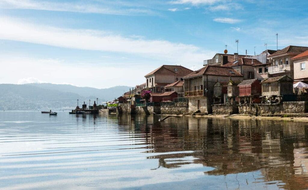 Localidad de Combarro, que se sitúa en Galicia