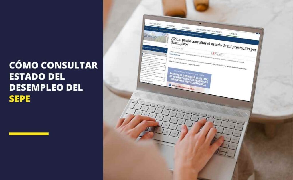 El SEPE informa de cómo consultar el estado de la prestación por desempleo 