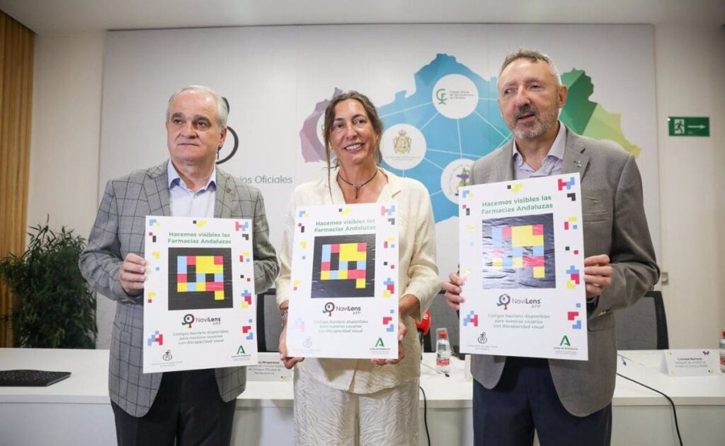 Las farmacias de Andalucía se adhieren al sistema Navilens para ser más accesibles