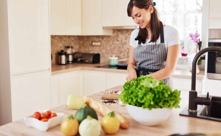 Hábitos saludables en la cocina