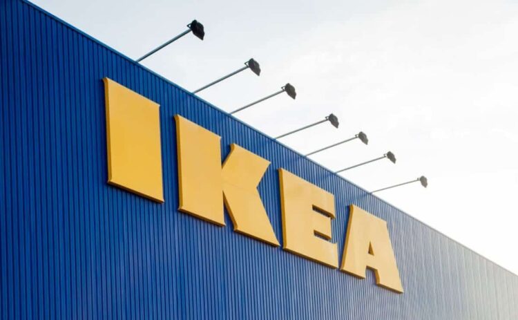 Portada de una tienda de IKEA