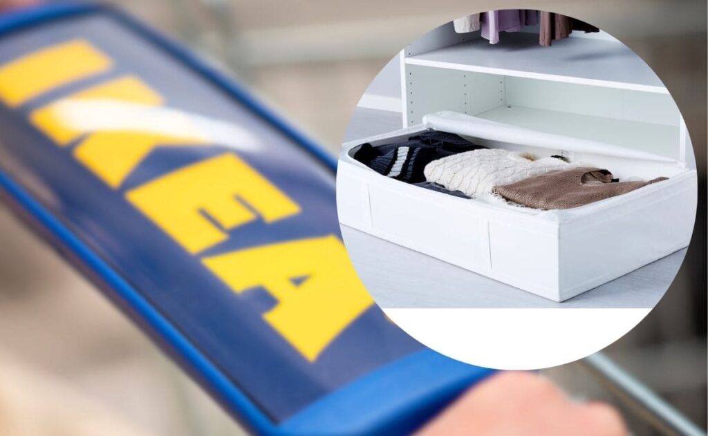IKEA tiene una nueva bolsa de almacenaje de 2,5 euros que es IMBATIBLE