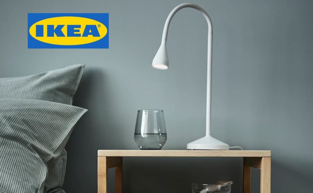 La lámpara de mesa de IKEA